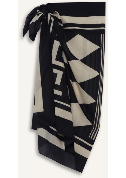 Regular Fit Desenli Pamuklu Pareo E8220AX25HS modelleri