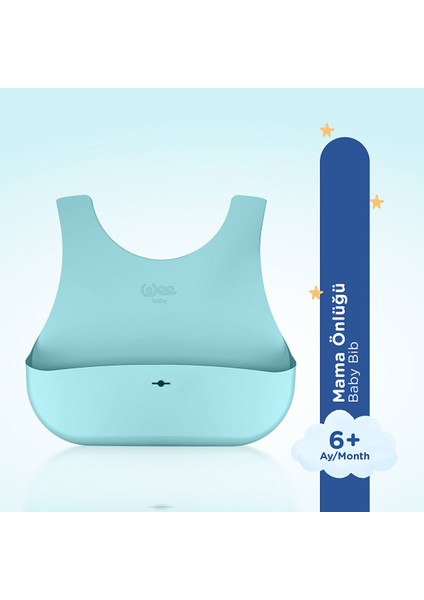 Nanninom Silikon Mama Önlüğü Mavi fiyatları