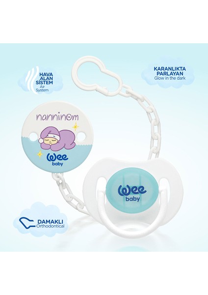 Nanninom Gece Emziği ve Emzik Askısı Seti​ fiyatları
