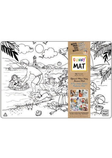 Funny Mat - Yaz 33,5 x 48 cm