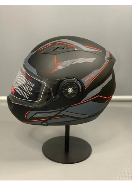 Jk-20 JK115 Çeneli Motosiklet Kaskı Güneş Gözlüklü [f-3] Desen Xl Beden modelleri