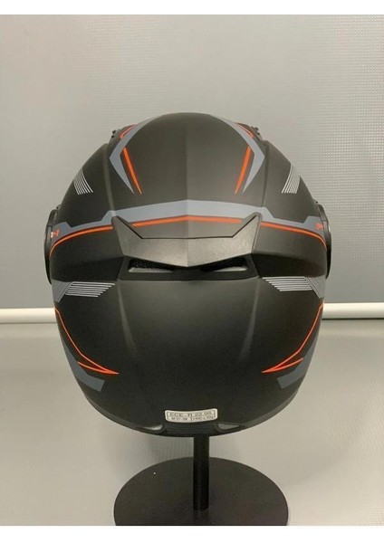 Jk-20 JK115 Çeneli Motosiklet Kaskı Güneş Gözlüklü [f-3] Desen Xl Beden indirimleri