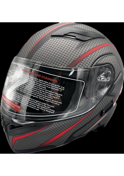 Jk-20 JK902 Çene Pedli Güneş Vizörlü Çeneden Açılır Kask [b-1] L Beden fırsatları
