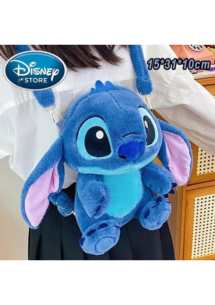 Disney Cartoon Mickey Mouse Sevimli Moda Sırt Çantası Kadınlar Minnie Canvas School Bag Moda Büyük Kapasite Sırt Çantası Kızlar Mochila Renk: Dikiş Çantası-07 (Yurt Dışından)