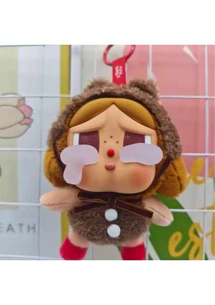 Yeni Orijinal Crybaby Crying Again Seri Serisi Kutu Figürleri Vinil Yüz Bebek Kravat Kolye Keychain Gizem Kutusu Oyuncak Hediye Renk: A (Yurt Dışından)