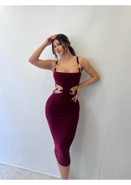 Borddo Sandy Kumaş Toka Detaylı Kalem Elb