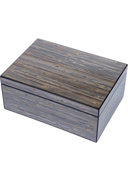 Gri Ahşap Desenli 60’lı Humidor - PHUM095