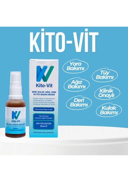 Kedi/köpek Deri, Kulak, Ağız, Yara ve Tüy Bakım Ürünü 30 ml