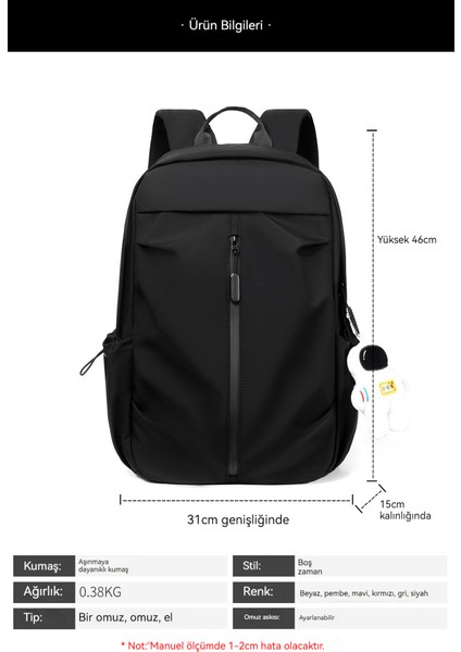 Öğrenci Okul Çantası Lise Öğrencisi Basit Sırt Çantası (Yurt Dışından) fırsatları