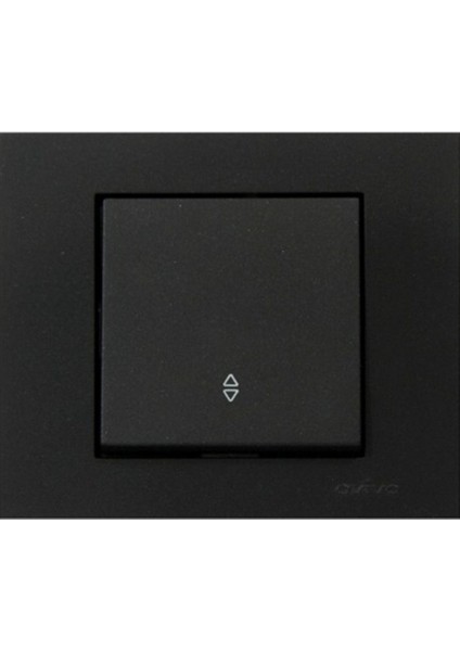 6 Adet Ovivo Grano Siyah Vavien Anahtar Çerçeve Dahil 6'li