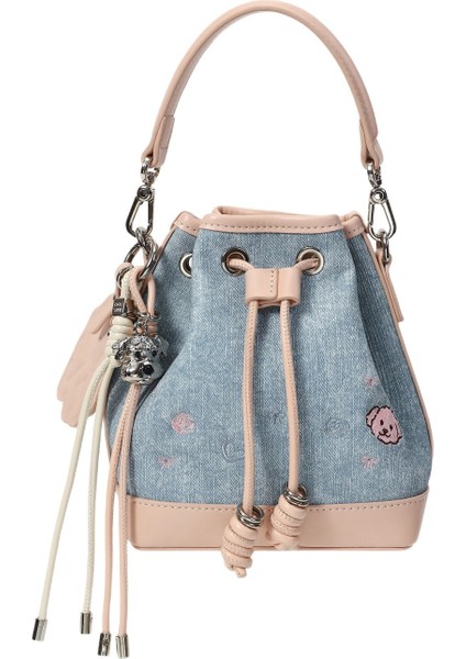 Yeni Kova Çanta Denim Tuval Omuz Haberci Çantası (Yurt Dışından)