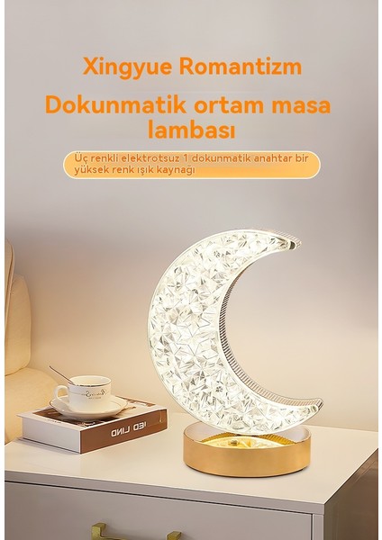 Çoklu Dokunmatik Dekoratif Başucu LED Gece Işığı (Yurt Dışından)