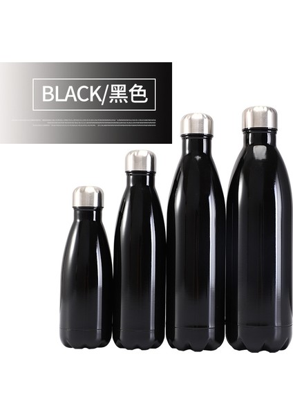 1000ML Büyük Kapasiteli Açık Spor Soğuk Yalıtım 304 Paslanmaz Çift Katlı Vakum Bardak (Yurt Dışından)