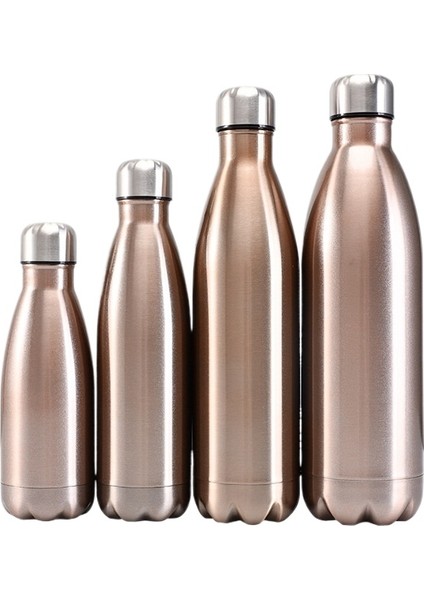 1000ML Büyük Kapasiteli Açık Spor Soğuk Yalıtım 304 Paslanmaz Çift Katlı Vakum Bardak (Yurt Dışından)