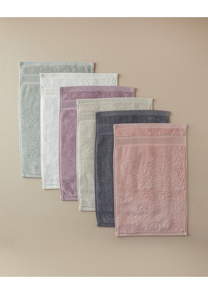 Poffy Soft&premium Pamuklu El Havlusu 30X45 cm Su Yeşili