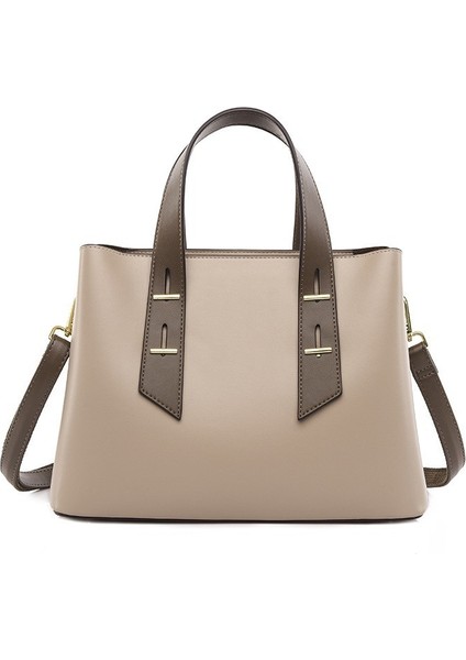 Yeni Model Tote Çanta, Basit ve Büyük Hacimli, Kadınlar Için Lüks ve Yumuşacık Deri Bir Çanta (Yurt Dışından)
