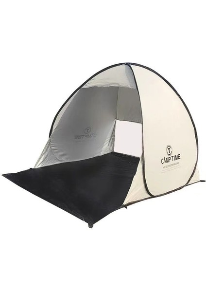 Açık Bir Saniye Açık Açık Plaj Çim Anti-Su Geçirmez ve Vahşi Kamp Otomatik Hızlı Katlanır Çadır (Yurt Dışından)