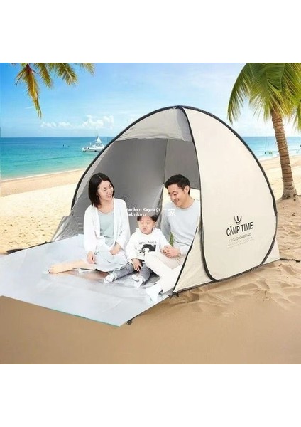 Açık Bir Saniye Açık Açık Plaj Çim Anti-Su Geçirmez ve Vahşi Kamp Otomatik Hızlı Katlanır Çadır (Yurt Dışından) fırsatları