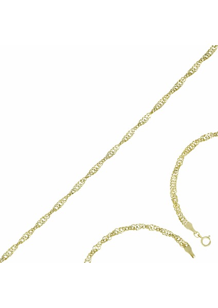 Altın Singapur Zincir T074850