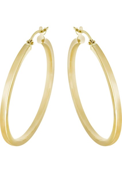 Altın Halka Küpe T075492