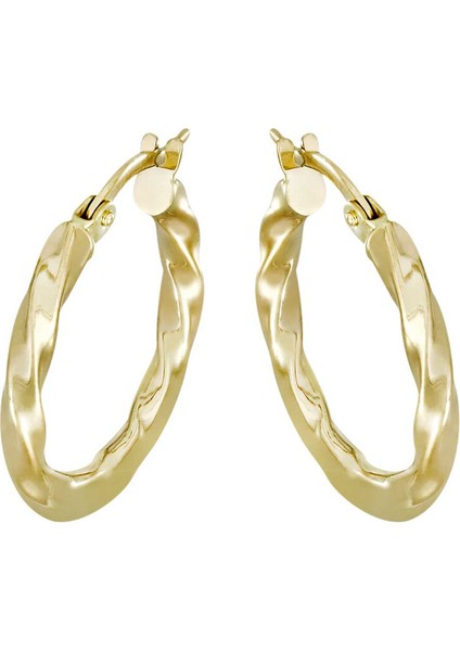 Altın Halka Küpe T075403