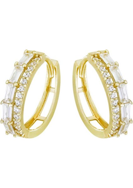 Altın Halka Küpe T075338