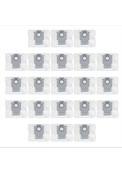 Xiaomi Roborock S8 Plus S8 Pro Ultra / S7 Maxv Ultra / Q5+ / Q7+ / T8 Robot Süpürge Aksesuarları Için 21 Adet Toz Torbası (Yurt Dışından)