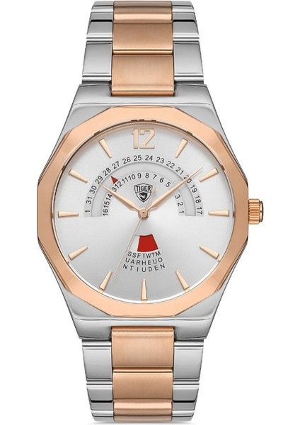 TI-586MRBB Tıger Çelik Erkek Saati