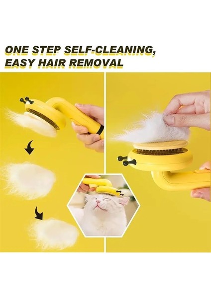 Siyah Arı Pet Kedi Fırça Masaj Kedi Tarak Kendi Kendini Temizleyen Evcil Hayvanlar Bakım Tarağı Kediler Köpekler Astarı Kaldırır Karışık Saç Pet Aksesuarları (Yurt Dışından) indirimleri