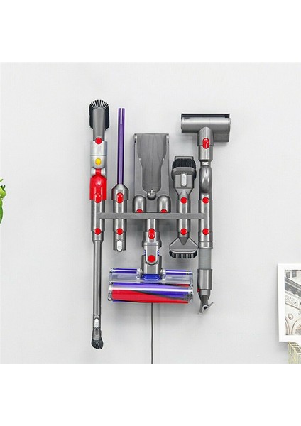 Dyson V7 V8 V10 V11 9 Izgara Depolama Rafı Elektrikli Süpürge Aksesuarları Fırça Başlığı Nozulu Alet Rafı Için Uygundur (Yurt Dışından) modelleri