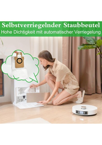 Dreame L20 ULTRA/L30 Ultra Elektrikli Süpürge Aksesuarları Ana Yan Fırça Hepa Filtre Paspas Bezi Toz Torbaları Parçaları (Yurt Dışından) modelleri