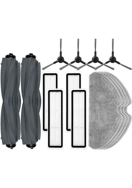 Dreame D9 Max Gen 2, D10S Pro, D10S Robot Süpürge Aksesuarları Ana Fırça Filtreleri Paspas Bezi Yedek Parçaları (Yurt Dışından)