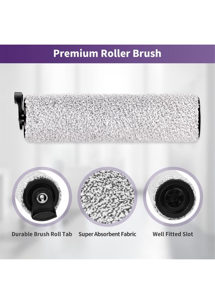 Tineco Ifloor 3 ve Ifloor One S3 Kablosuz Islak Kuru Elektrikli Süpürge Için Yedek Fırça Silindirleri ve Filtre Seti (Yurt Dışından) fiyatları