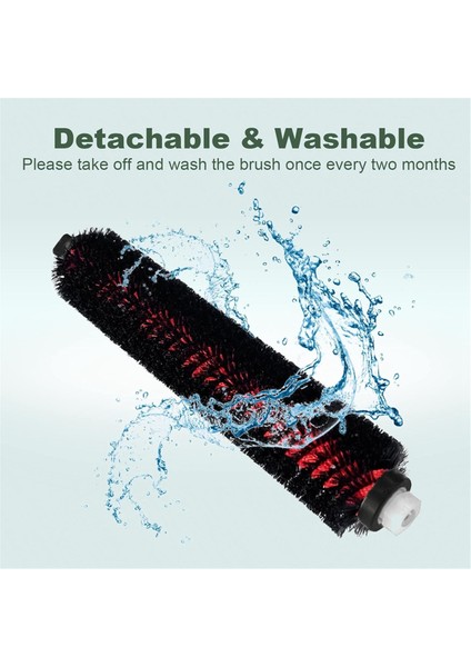 Roborock S8 Pro Ultra ve S7 Max Ultra Elektrikli Süpürge Için Yüksek Hızlı Temizleme Fırçası Çıkarılabilir Kendi Kendini Temizleyen Rulo Fırça (Yurt Dışından) fiyatları