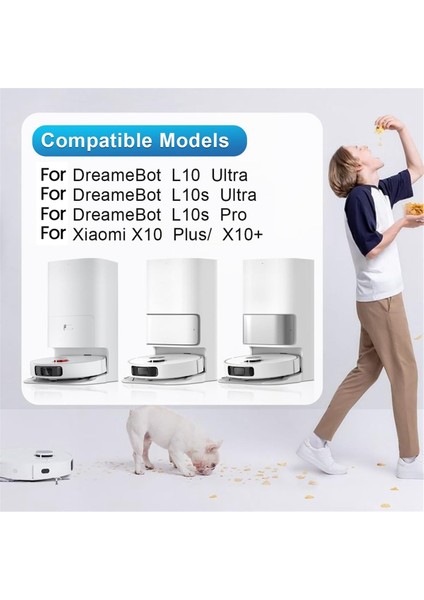 Dreame L10S Ultra/ L10 Ultra/ L10S Pro Için, Xiaomi X20+/ X10 Plus Robot Süpürge Parçaları Için Yedek Parça Seti (Yurt Dışından) fiyatları