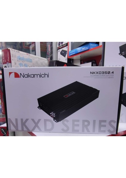 NAKAMİCHİ Özel Nkxd Serisi- Japon Markası 350.4 Ab Class Profesyonel Ses ve Bass Amfisi 4X350 Rms Bass Kontrollü 3 Yıl Garanti fırsatları