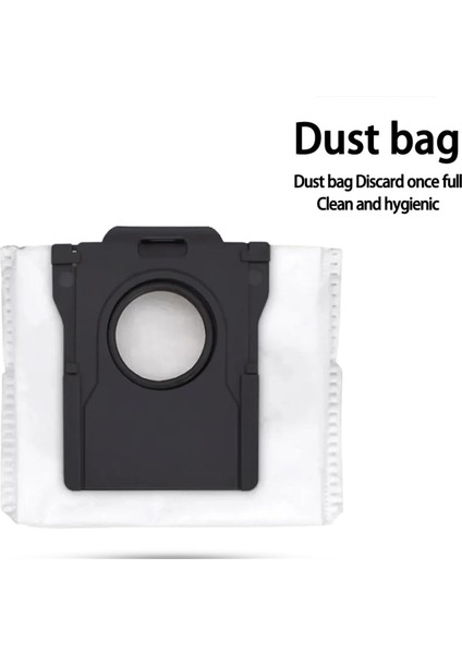 Dreame X40 ULTRA/X40 PRO/S30 Pro Ultra Elektrikli Süpürge Yan Fırça Toz Torbası Için Uyumlu Yedek Parça Takımı (Yurt Dışından) fiyatları