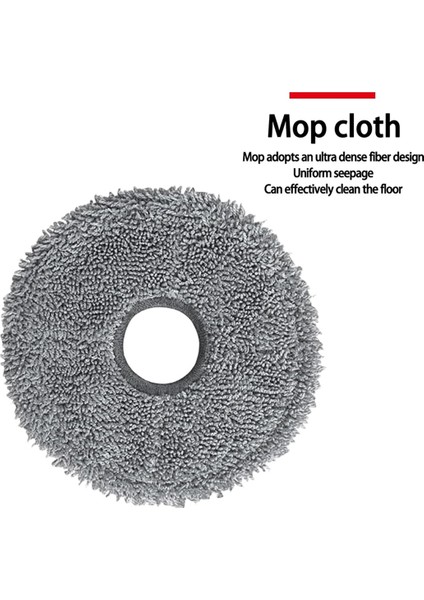 Dreame X40 ULTRA/X40 PRO/S30 Pro Ultra Elektrikli Süpürge Yan Fırça Toz Torbası Için Uyumlu Yedek Parça Takımı (Yurt Dışından) fırsatları