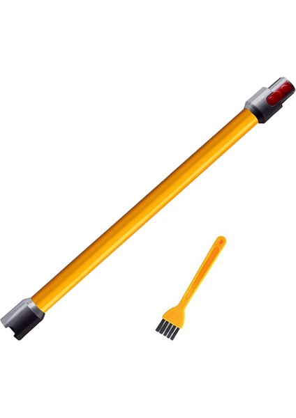 Dyson V7/V8/V10/V11 Metal Hızlı Çıkarma Düz Boru Çubuğu El Tipi Çubuk Tüp Vakum-Turuncu Için Uzatma Çubuğu (Yurt Dışından)
