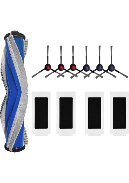 Ecovacs Deebot T30 Omni, T30 Pro Omni, T30 Max Elektrikli Süpürge Ana Yan Fırça Hepa Filtre Yedek Parçaları (Yurt Dışından)