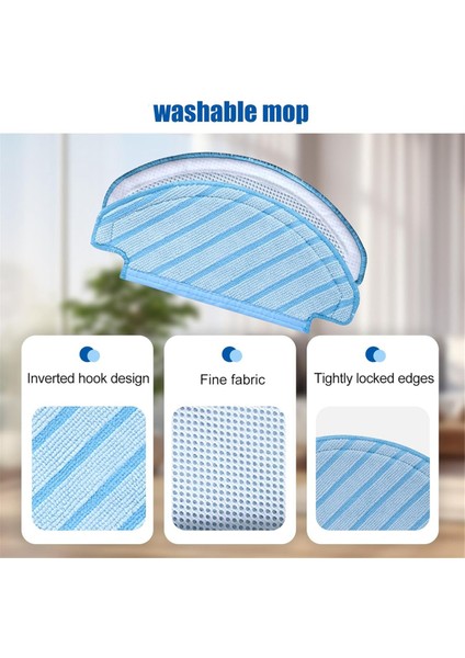 Ecovacs Deebot Ozmo T8 T8+ T8 Aivi T8 Aıvı+ T8 Max T9+ T5 N8+ / N8+ Plus N8 Pro N8 Pro + Yedek Parça Kitleri Için (Yurt Dışından) fırsatları