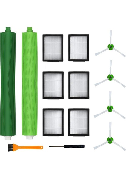 Irobot Roomba I3 I3+,ı4 I4+,ı6 I6+,ı7 I7+,ı8 I8+,j7 J7+,e5 E6 E7, Silindir Yan Fırça Filtreleri Için Yedek Parçalar (Yurt Dışından)