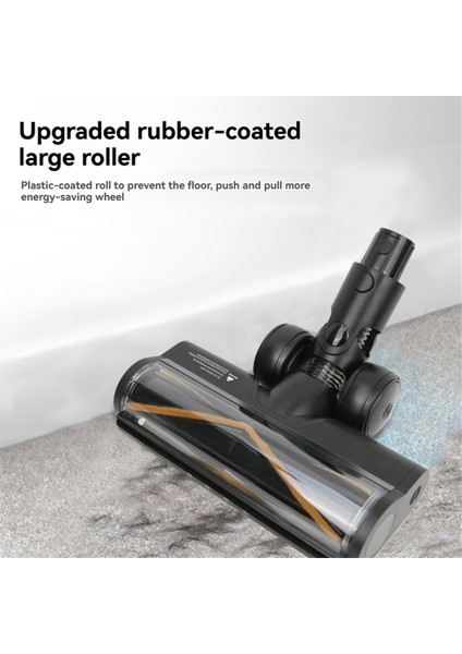 Dreame R10 R20 R30 T20 T30 Elektrikli Süpürge Ataşmanı Yumuşak Silindir Fırça Başlığı Ahşap Zemin Seramik Karo Mermer B (Yurt Dışından) modelleri