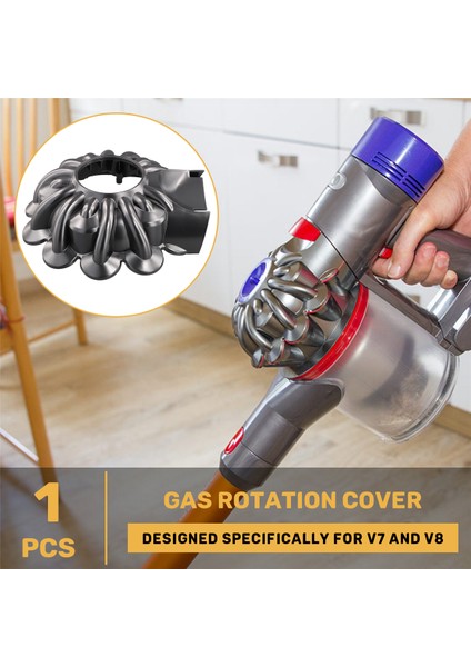 Dyson V7 V8 Kablosuz Elektrikli Süpürge Için Kapak Değişimi, Dyson V8 Parçaları, Evrensel Cyclone Kapağı, Emiş Gücünü Geri Kazandırır (Yurt Dışından) fırsatları