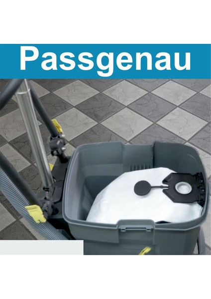 10 Adet Elektrikli Süpürge Torbası Karcher 2.889-154.0 Torbalı Elektrikli Süpürge Kaercher (NT30/1) Nt 30/1 Ap-Tact, Te, L, M (Yurt Dışından) fırsatları
