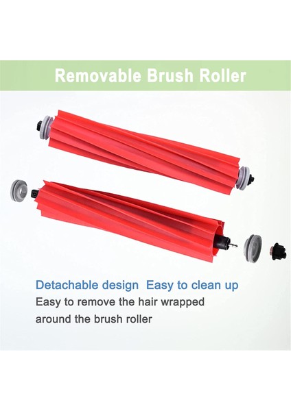 Roborock S7 S7+ S7 Maxv, S7 Maxv Plus T7S T7 Plus T7S Plus Robot Süpürge, Silindir Fırça Için Uyumlu Yedek Parçalar (Yurt Dışından) modelleri