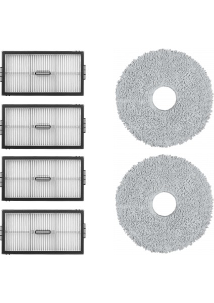 Saros 10R Uyumlu Hepa Filtre ve Mop- 6 Parça