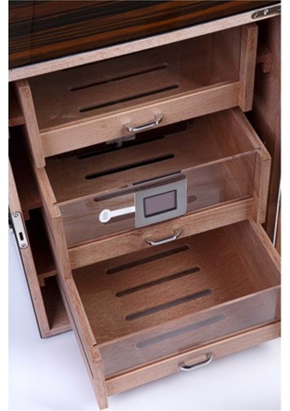 Cam Kapaklı Çekmeceli 120’LI Humidor - PHUM0130 modelleri