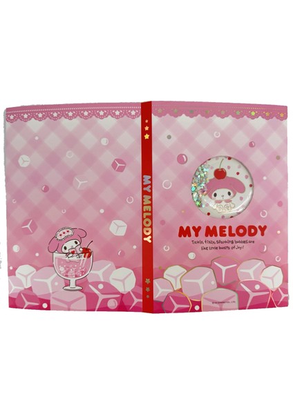 Sanrio Lisanslı Renkli Yaz Serisi Sert Kapak Sallantılı Not Defteri - My Melody indirimleri