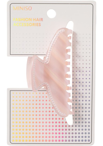 Pembe Işıltılı Kıskaç Toka